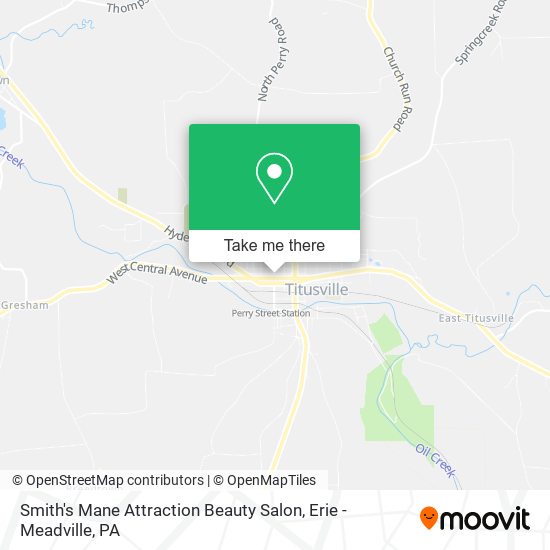 Mapa de Smith's Mane Attraction Beauty Salon