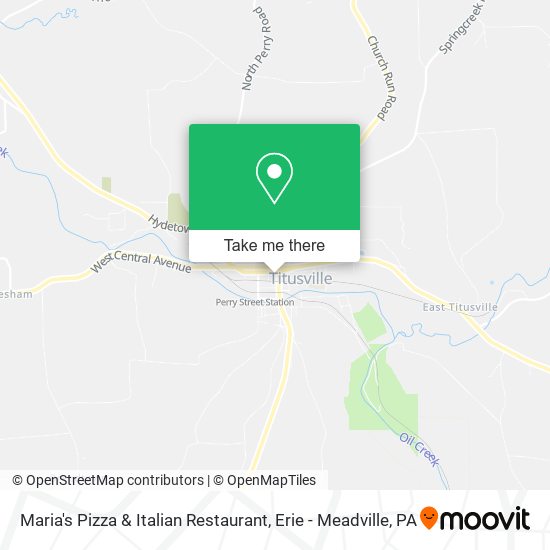 Mapa de Maria's Pizza & Italian Restaurant