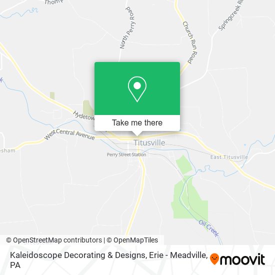Mapa de Kaleidoscope Decorating & Designs