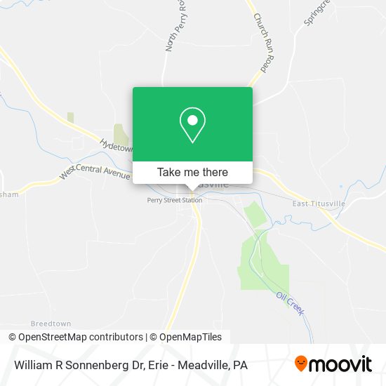 Mapa de William R Sonnenberg Dr