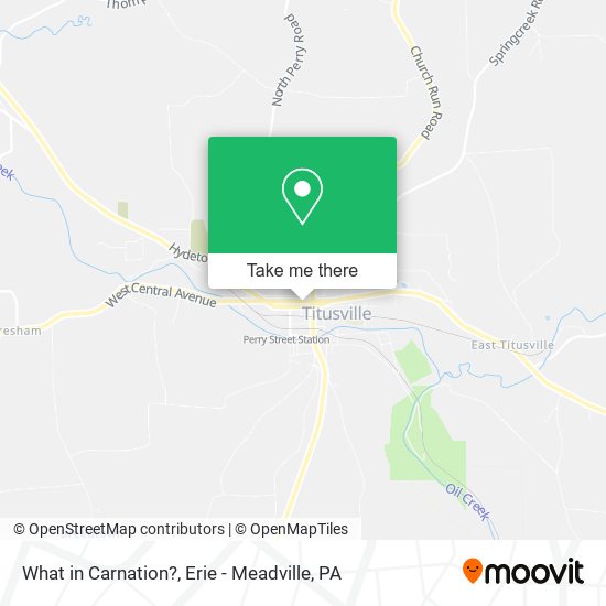 What in Carnation? map
