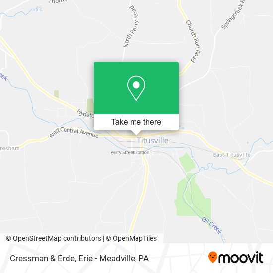 Cressman & Erde map