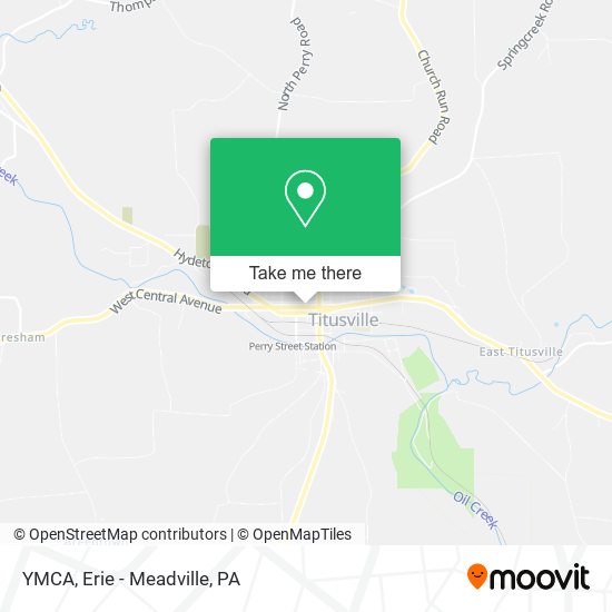 YMCA map