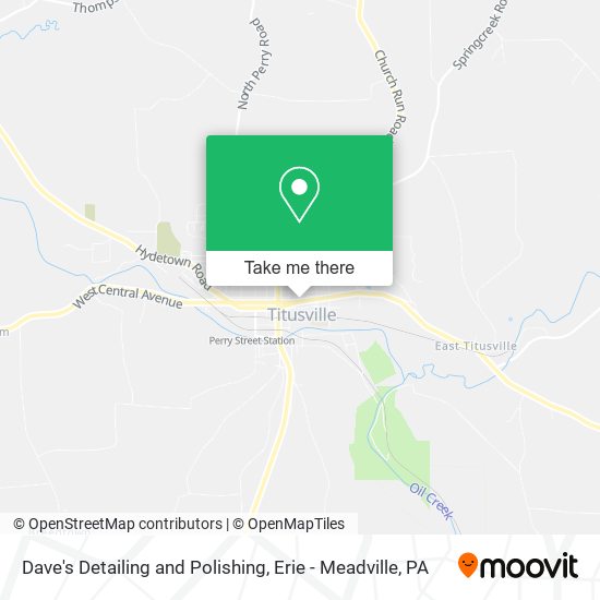 Dave's Detailing and Polishing map
