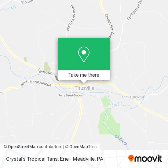 Mapa de Crystal's Tropical Tans