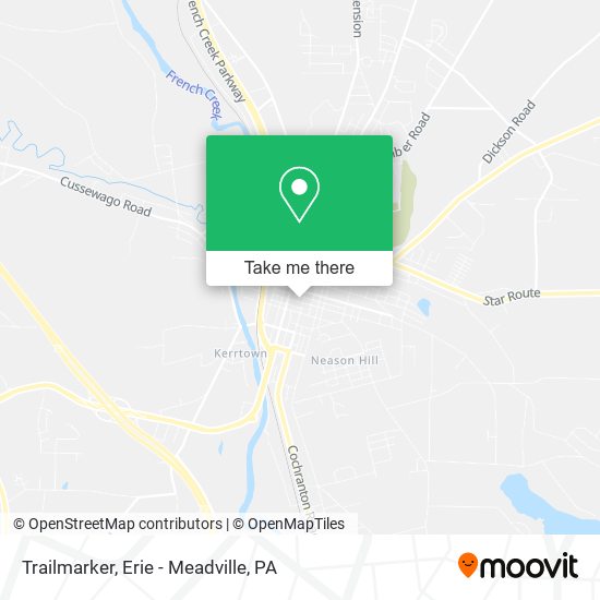 Mapa de Trailmarker