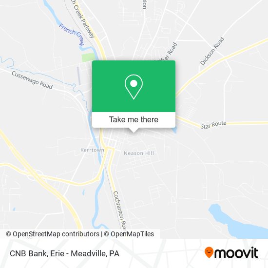 Mapa de CNB Bank