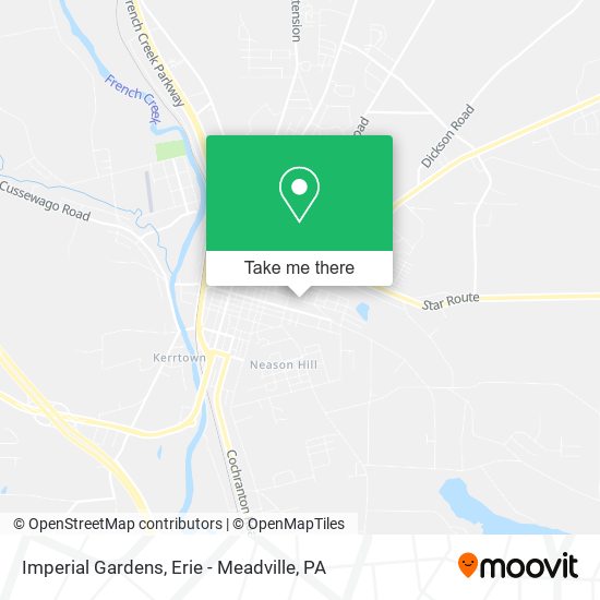 Mapa de Imperial Gardens