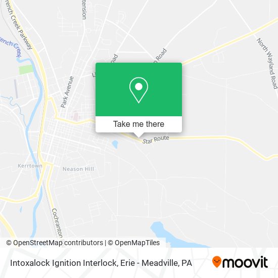 Intoxalock Ignition Interlock map