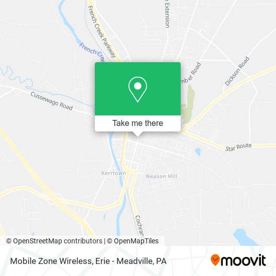 Mobile Zone Wireless map