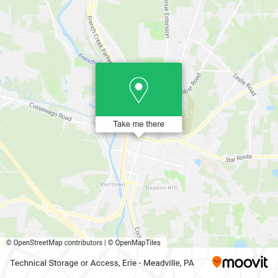 Technical Storage or Access map