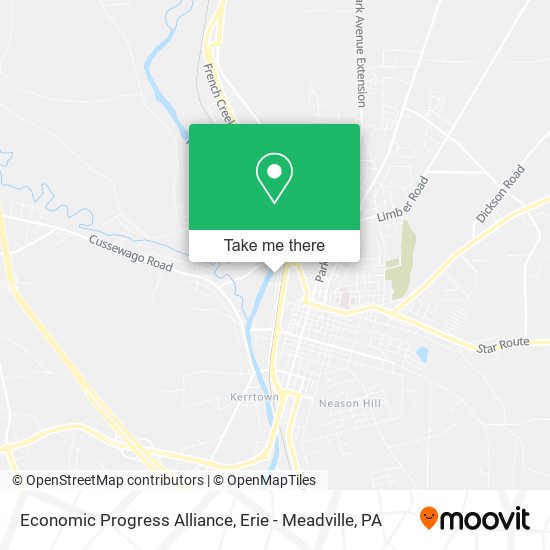 Economic Progress Alliance map