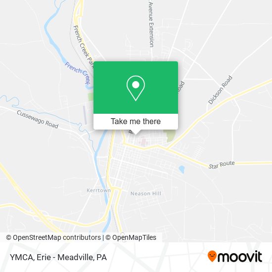 Mapa de YMCA
