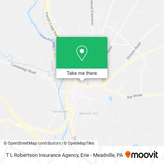 T L Robertson Insurance Agency map
