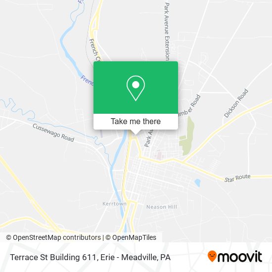 Mapa de Terrace St Building 611