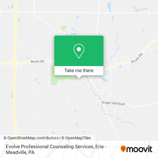 Evolve Professional Counseling Services map