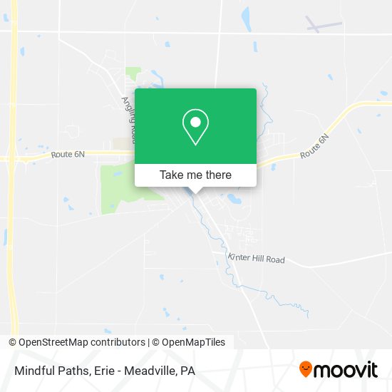 Mindful Paths map