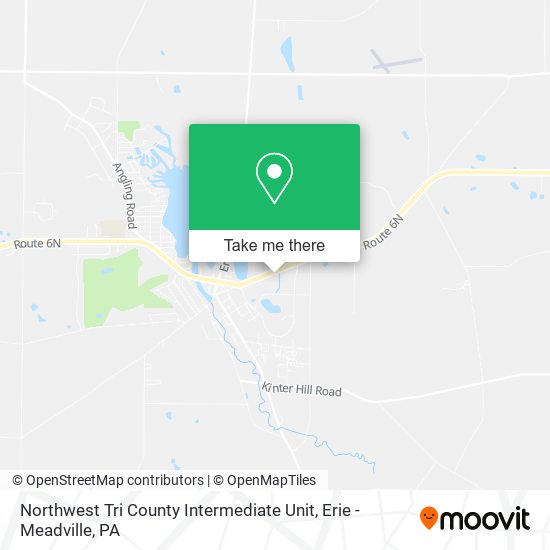 Mapa de Northwest Tri County Intermediate Unit