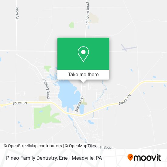 Pineo Family Dentistry map