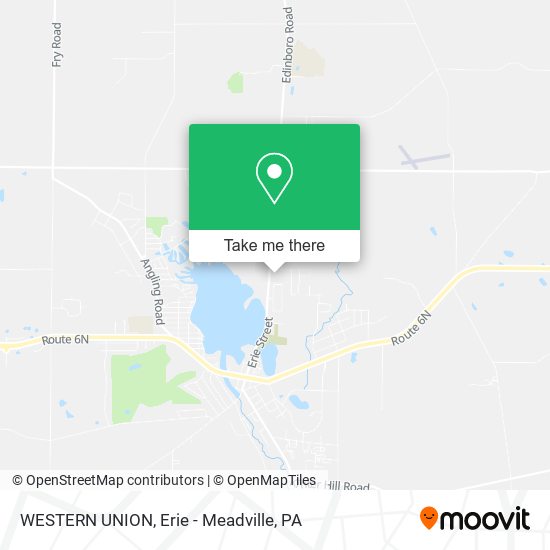 WESTERN UNION map