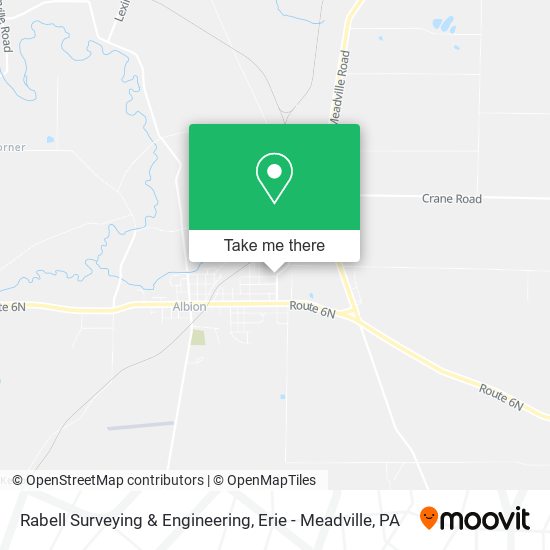 Mapa de Rabell Surveying & Engineering