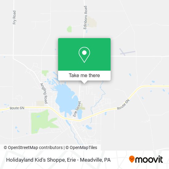 Holidayland Kid's Shoppe map