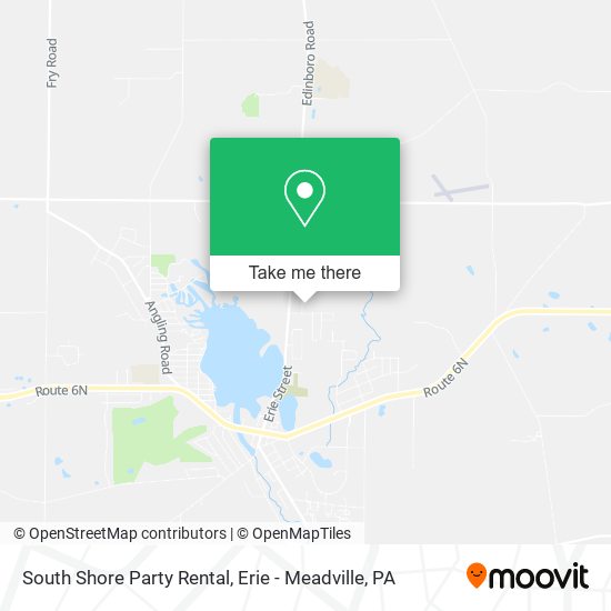 Mapa de South Shore Party Rental