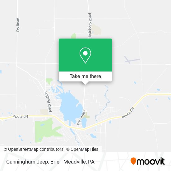 Cunningham Jeep map