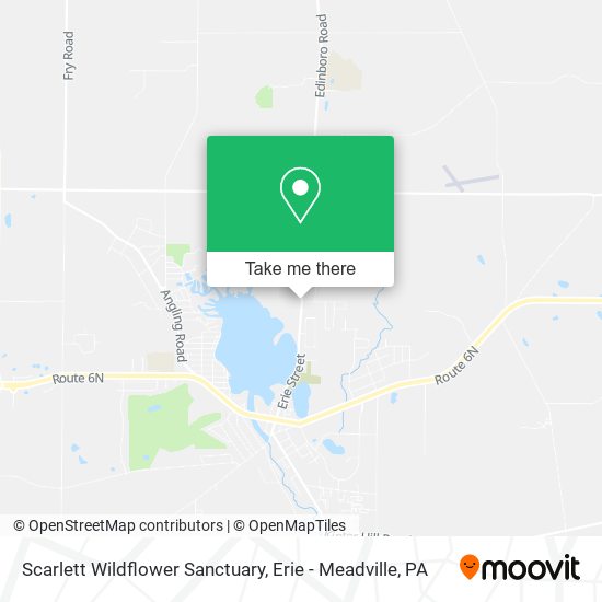 Scarlett Wildflower Sanctuary map