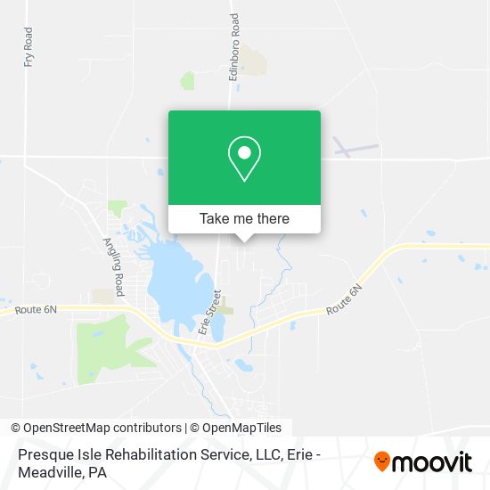 Mapa de Presque Isle Rehabilitation Service, LLC