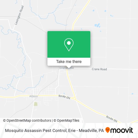 Mapa de Mosquito Assassin Pest Control