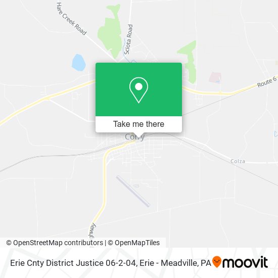 Erie Cnty District Justice 06-2-04 map