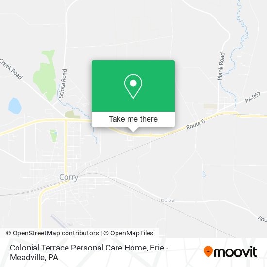 Mapa de Colonial Terrace Personal Care Home