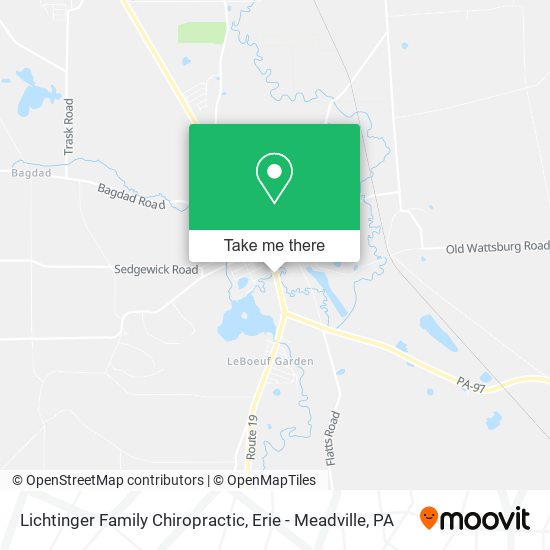 Lichtinger Family Chiropractic map