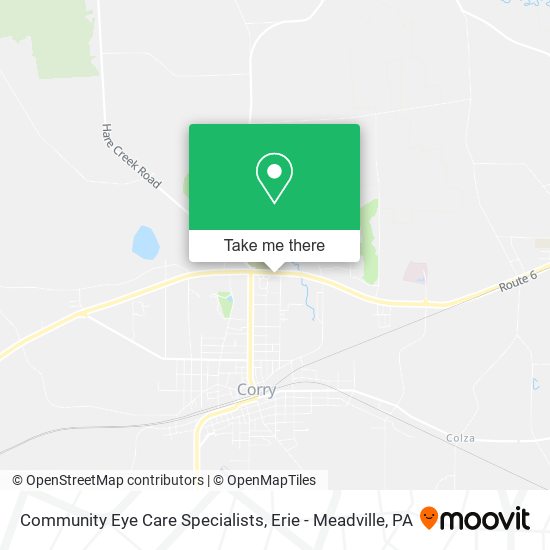 Mapa de Community Eye Care Specialists