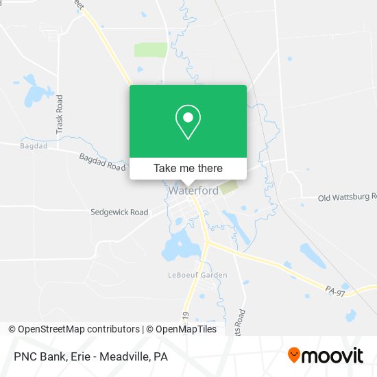 Mapa de PNC Bank