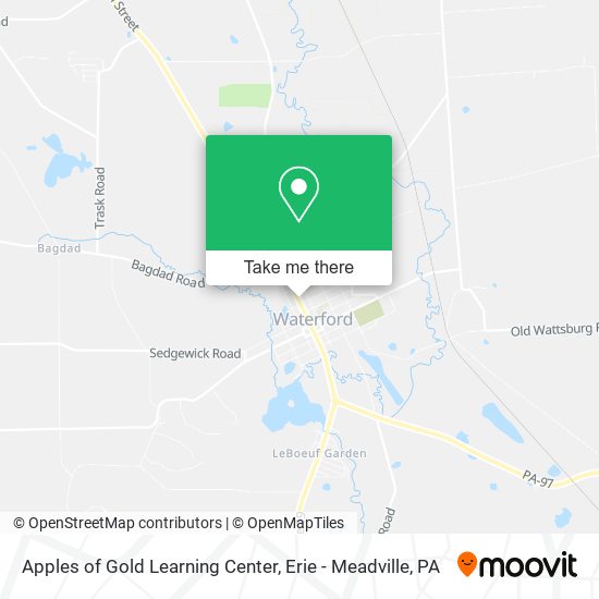 Apples of Gold Learning Center map
