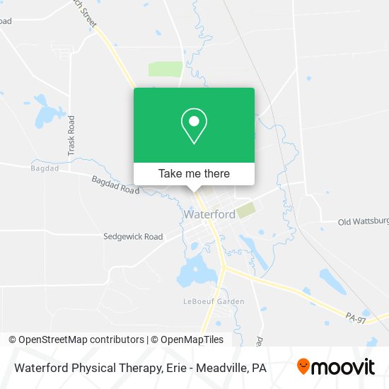 Waterford Physical Therapy map