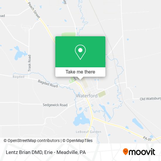 Lentz Brian DMD map