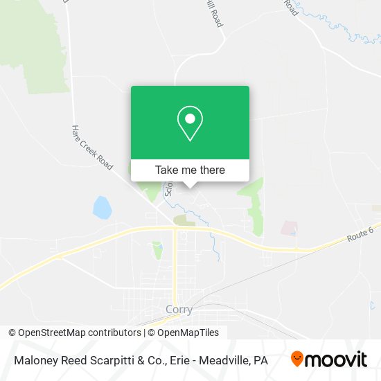 Maloney Reed Scarpitti & Co. map