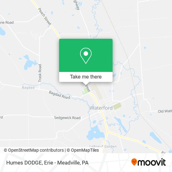 Humes DODGE map