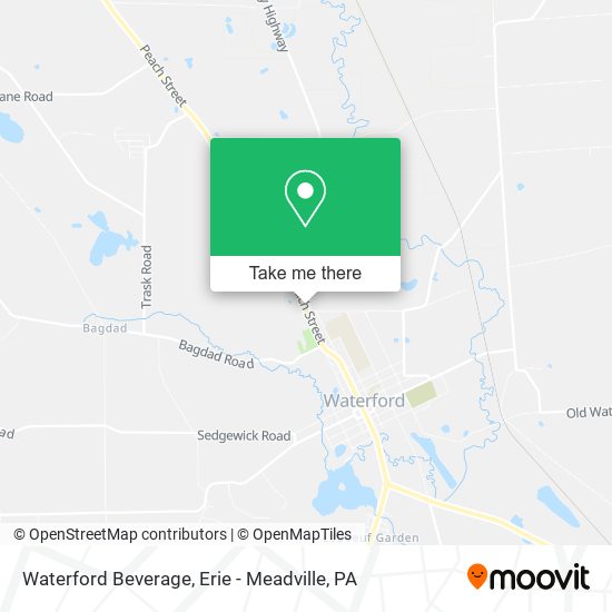Waterford Beverage map