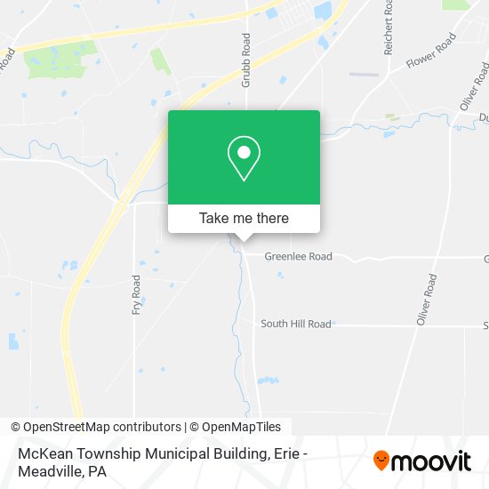 Mapa de McKean Township Municipal Building