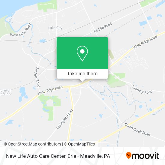 Mapa de New Life Auto Care Center