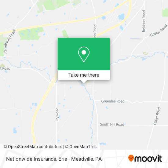 Nationwide Insurance map
