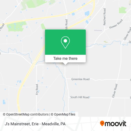 J's Mainstreet map