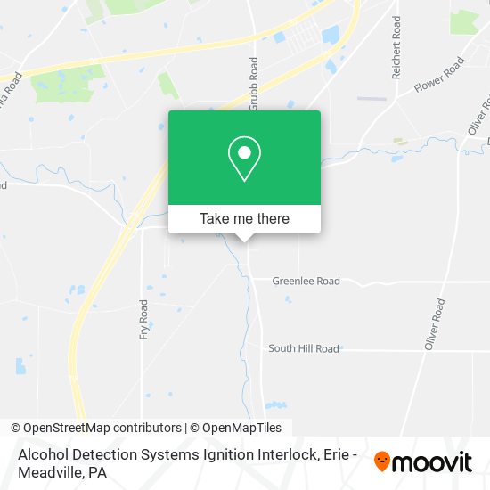 Mapa de Alcohol Detection Systems Ignition Interlock