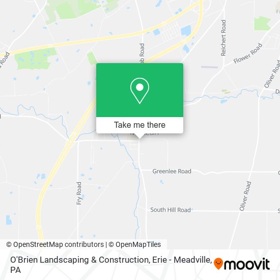 Mapa de O'Brien Landscaping & Construction