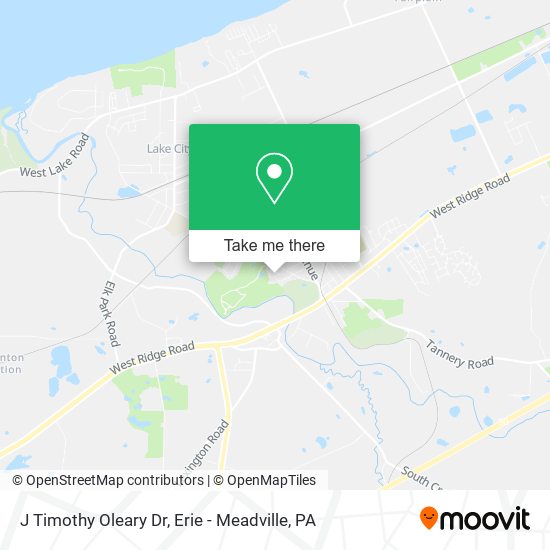 J Timothy Oleary Dr map