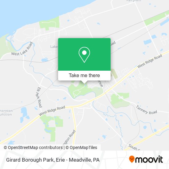 Girard Borough Park map